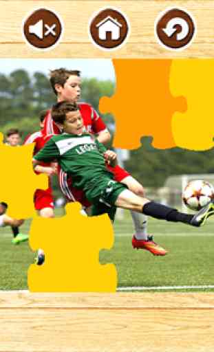 Soccer Kids Jigsaw Puzzle Game 3