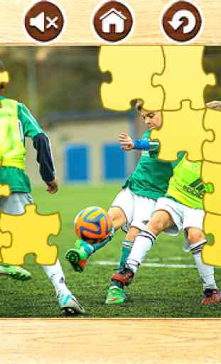 Soccer Kids Jigsaw Puzzle Game 4