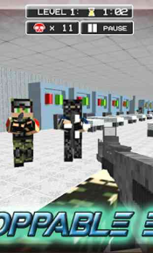 Survival Gun 3D - Block Wars 1