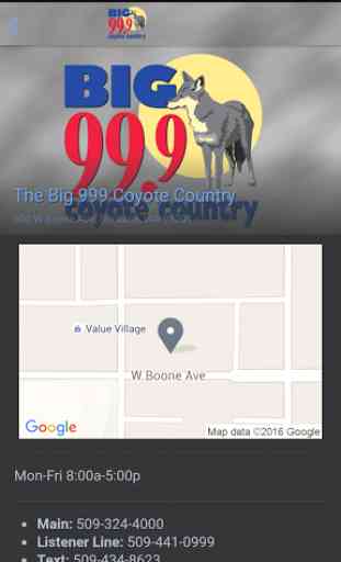 The Big 99.9 Coyote Country 2
