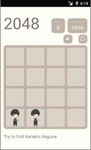 Tokyo Ghoul 2048 Puzzle 1