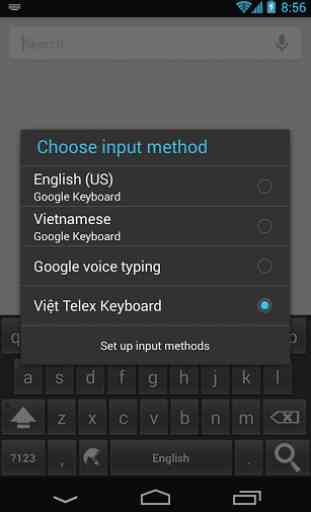 Vietnam Telex Keyboard 2