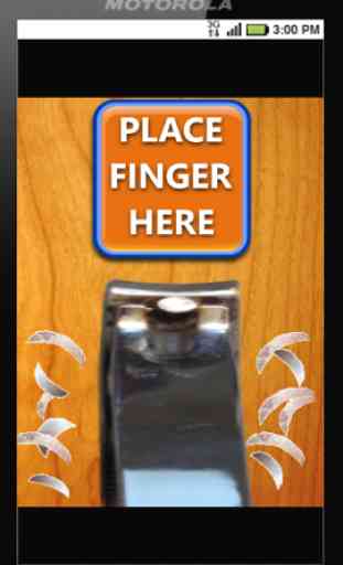 Virtual Fingernail Clippers 1