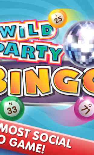 Wild Party Bingo FREE social 1