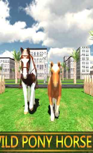 Wild Pony Horse Simulator 3D 1
