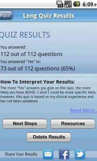 ADHD Quiz 3