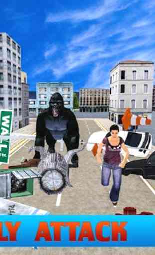 Angry Gorilla Town Attack 1