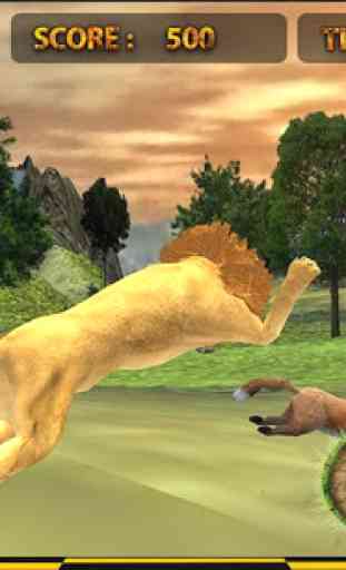 Angry Jungle Lion Simulator 3D 3
