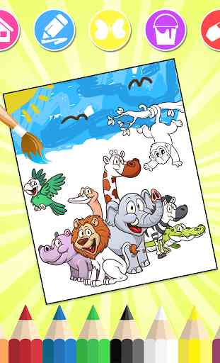 Animals Coloring for Kids 1
