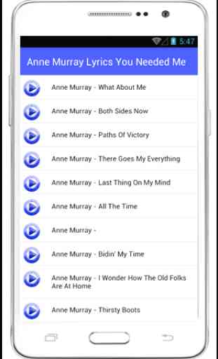 Anne Murray Song Lyrics 3