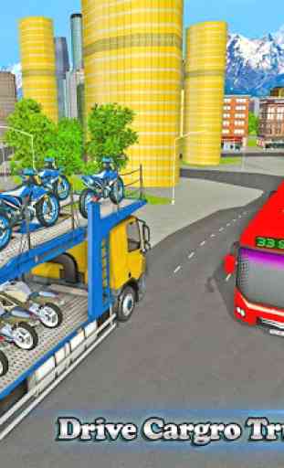 Bike Transport Truck Driver 2