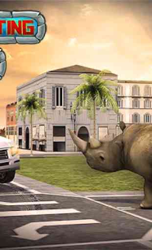 Crazy Rhino Attack 3D 3