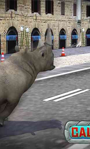 Crazy Rhino Attack 3D 4