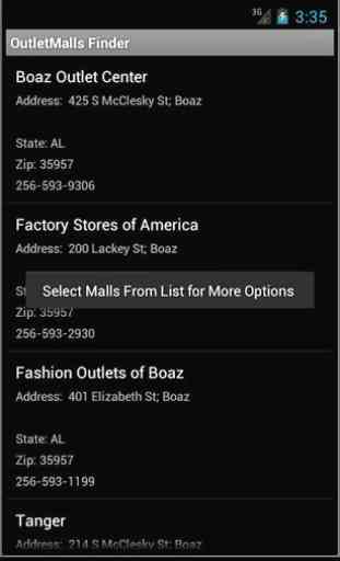 Factory Outlet Mall Finder US 3