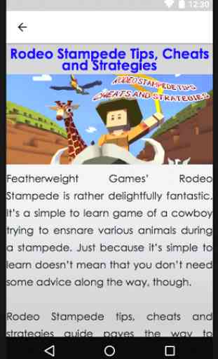 Guide for Rodeo Stampede 2