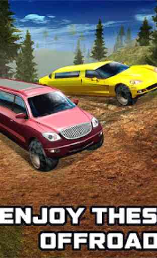 Hill & Offroad Limo Driving 3D 4