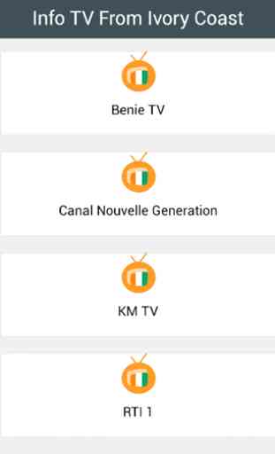 Info TV From Ivory Coast 1