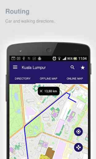 Kuala Lumpur Map offline 3