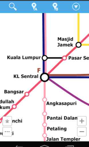 Kuala Lumpur Metro Map 1