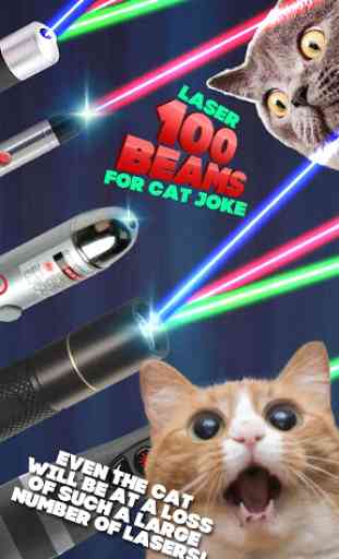 Laser 100 Beams for Cat Joke 1