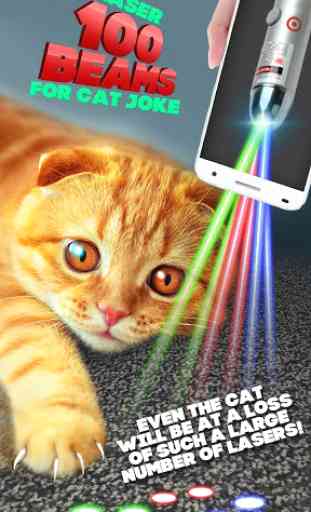 Laser 100 Beams for Cat Joke 3