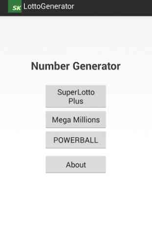 Lottery Numbers Generator 1