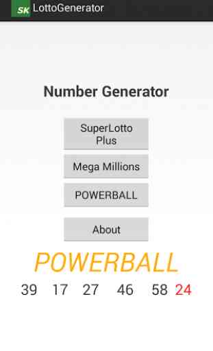 Lottery Numbers Generator 4
