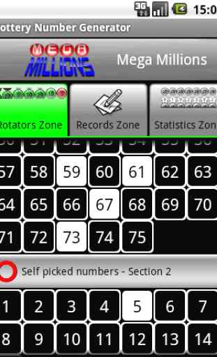 Lotto Number Generator USA 4