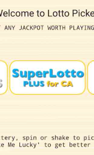 Lotto Number Picker 1