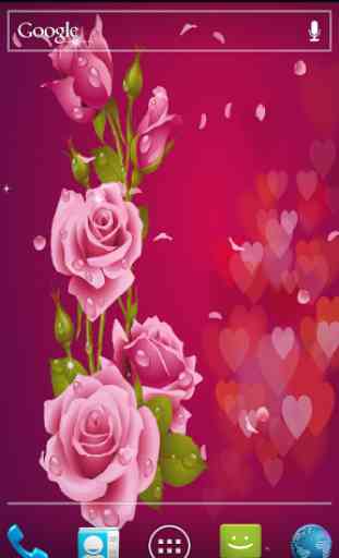 Love Rose Live Wallpaper 1
