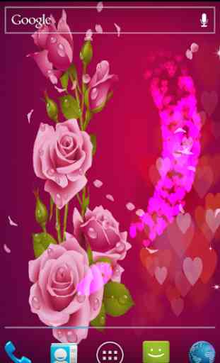 Love Rose Live Wallpaper 3