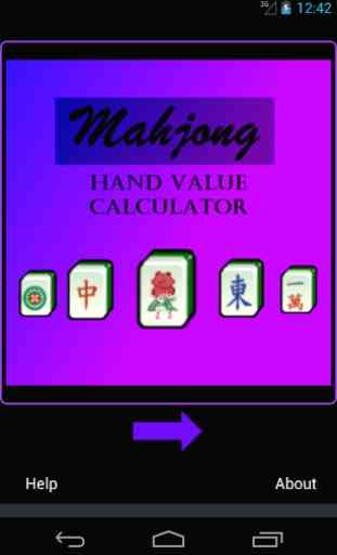 Mahjong Hand Score Calculator 1