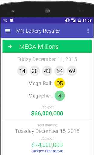 MN Lottery Results 1