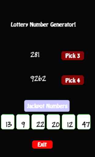 My Lottery Number Generator 1