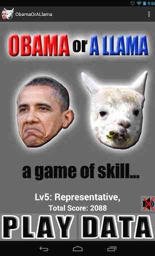 Obama or a Llama 1