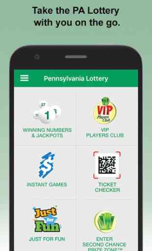 PA Lottery Official App 1