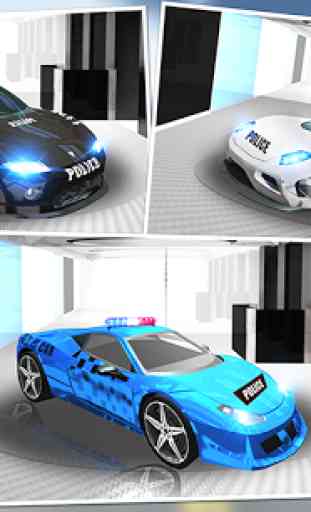 Racing In Police Car 4