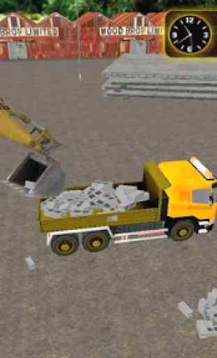 Real Heavy Excavator Crane 2