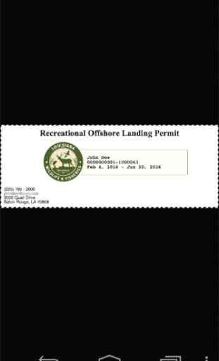 Rec. Offshore Landing Permits 4