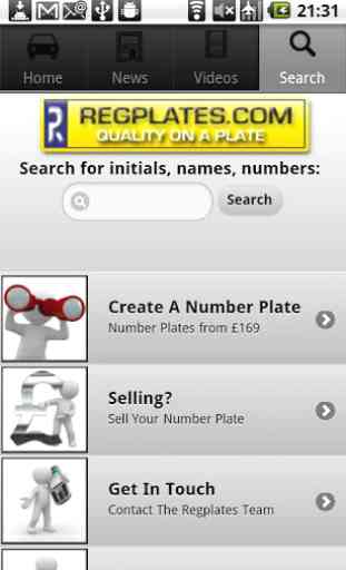 Reg Plates Number Plates App 2