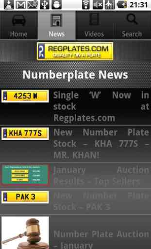 Reg Plates Number Plates App 3