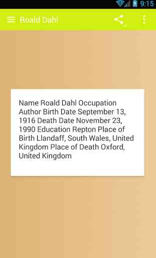 Roald Dahl 4