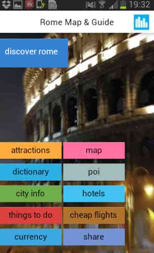 Rome Offline Map Guide Hotels 1