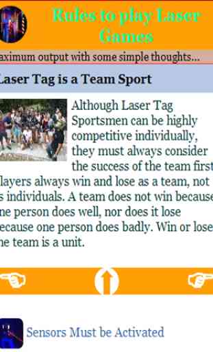 Rules to play Laser Games 3
