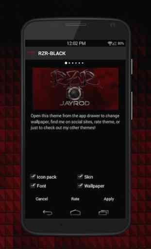 RZR BLACK Icon Pack 4