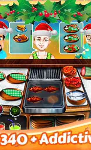 Santa Restaurant Cooking Game 3