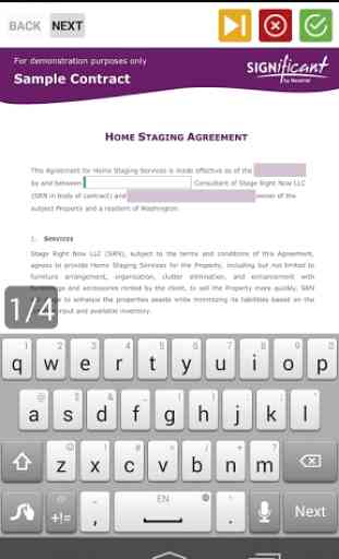 SIGNificant E-Signing Client 2