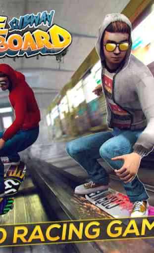 Subway Skateboard Ride Tricks 4