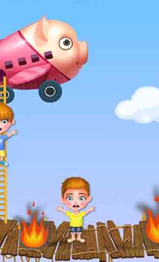 Super Kids Fireman Rescue Game 3
