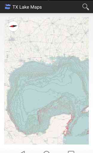 Texas Lake Maps 1